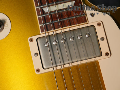 USED 2014 Gibson Custom Shop Historic Collection 1957 Les Paul Goldtop Reissue Antique Gold / Dark Back VOS