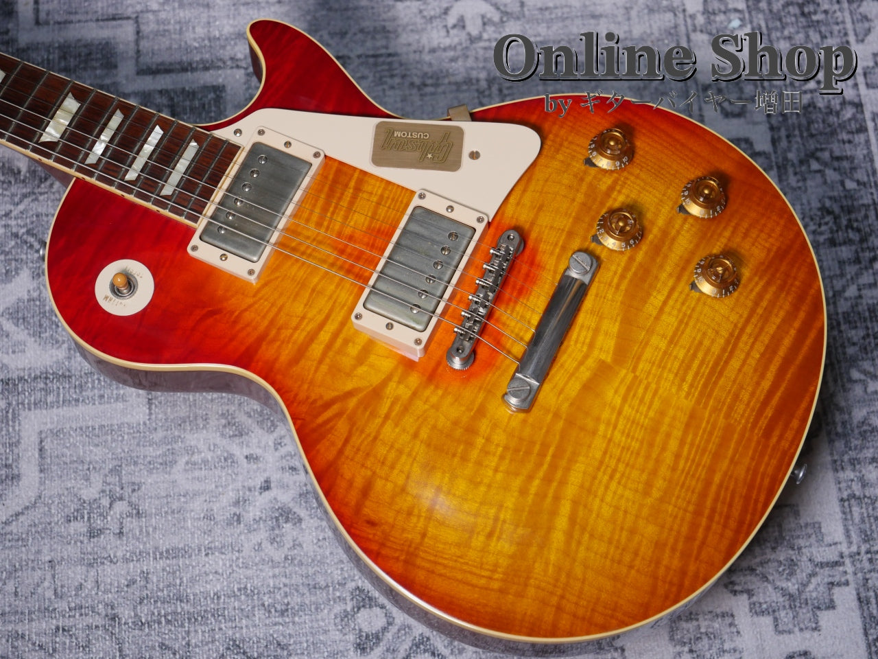 USED 2014 Gibson Custom Shop "Southern Rock Tribute" 1959 Les Paul Standard Aged / Signed Reverse Burst