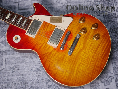 USED 2014 Gibson Custom Shop "Southern Rock Tribute" 1959 Les Paul Standard Aged / Signed Reverse Burst