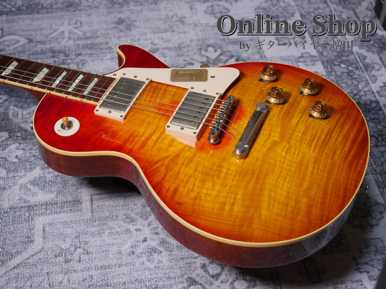 USED 2014 Gibson Custom Shop "Southern Rock Tribute" 1959 Les Paul Standard Aged / Signed Reverse Burst