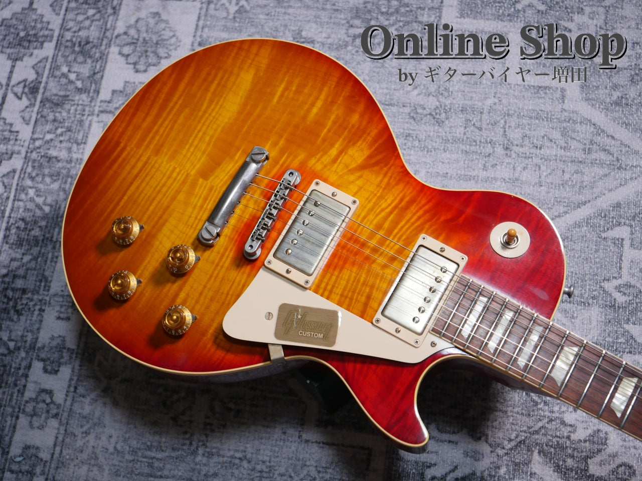 USED 2014 Gibson Custom Shop "Southern Rock Tribute" 1959 Les Paul Standard Aged / Signed Reverse Burst
