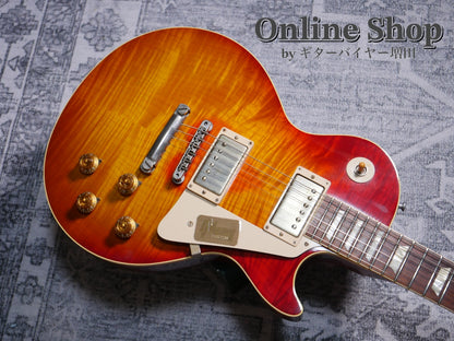 USED 2014 Gibson Custom Shop "Southern Rock Tribute" 1959 Les Paul Standard Aged / Signed Reverse Burst