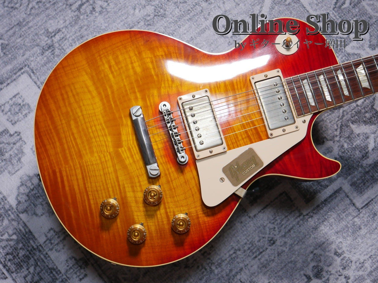 USED 2014 Gibson Custom Shop "Southern Rock Tribute" 1959 Les Paul Standard Aged / Signed Reverse Burst