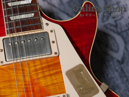 USED 2014 Gibson Custom Shop "Southern Rock Tribute" 1959 Les Paul Standard Aged / Signed Reverse Burst