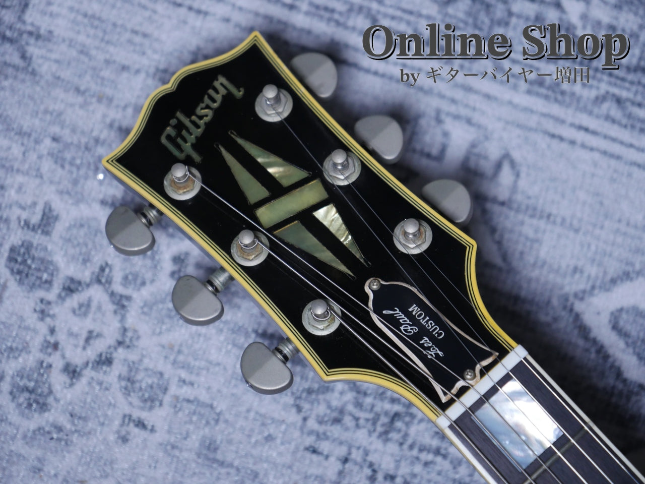 USED 2001 Gibson Custom Shop 1968 Les Paul Custom Aged Hardware Ebony