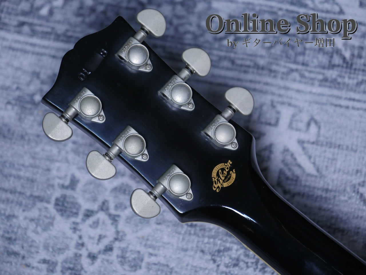 USED 2001 Gibson Custom Shop 1968 Les Paul Custom Aged Hardware Ebony