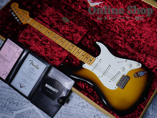 USED 2022 Fender Custom Shop Limited Edition 1957 Stratocaster 2-Color Sunburst NOS
