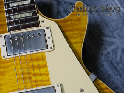 USED 2019 Gibson Custom Shop 60th Anniversary 1959 Les Paul Standard Green Lemon VOS