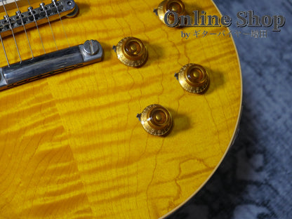USED 2019 Gibson Custom Shop 60th Anniversary 1959 Les Paul Standard Green Lemon VOS