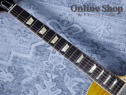 USED 2019 Gibson Custom Shop 60th Anniversary 1959 Les Paul Standard Green Lemon VOS