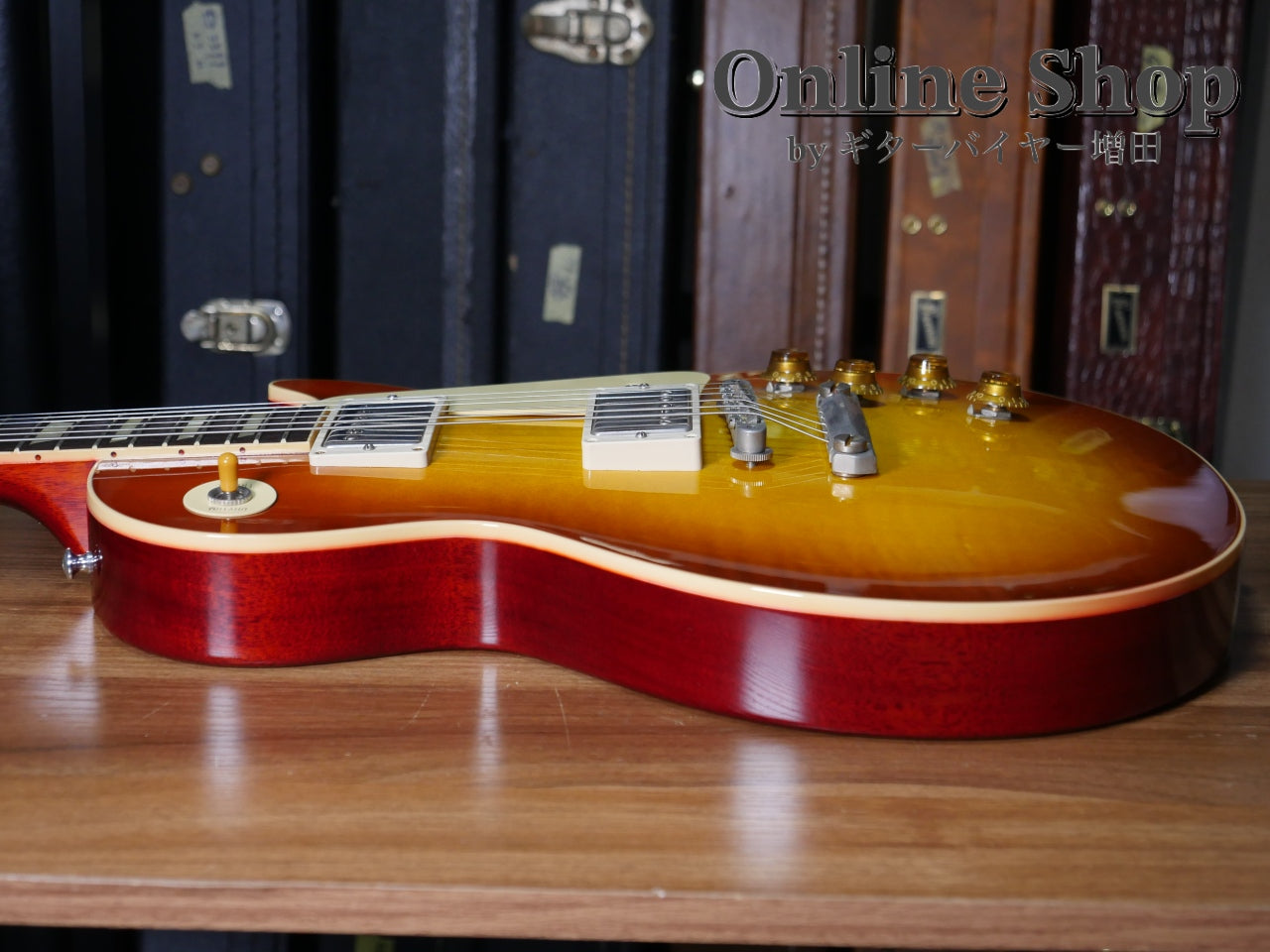 USED 2021 Gibson Custom Shop Historic Collection 1958 Les Paul Standard Reissue Iced Tea Burst VOS