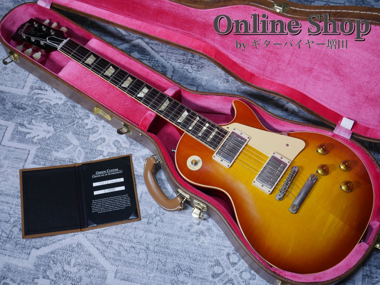 USED 2021 Gibson Custom Shop Historic Collection 1958 Les Paul Standard Reissue Iced Tea Burst VOS