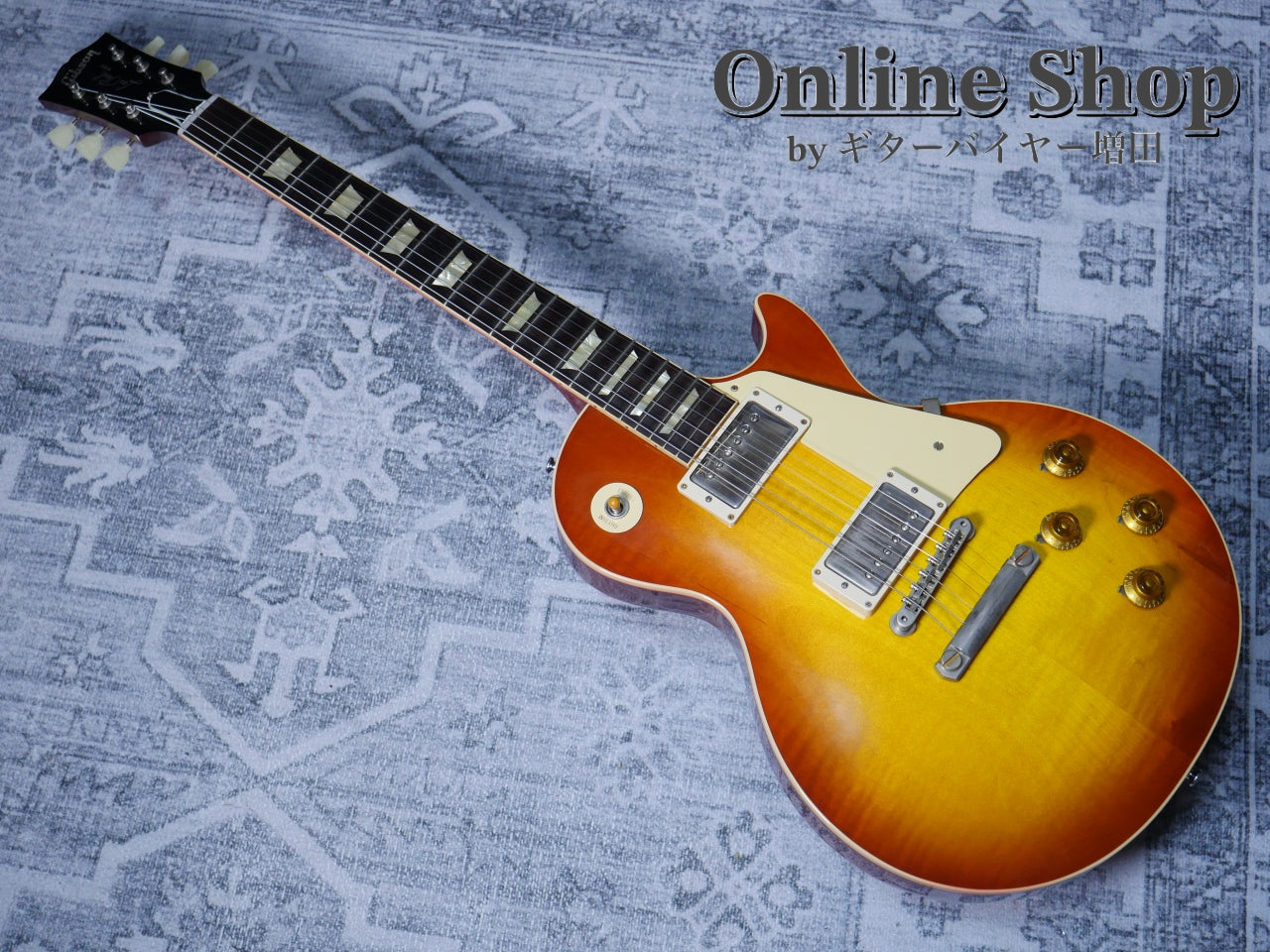 USED 2021 Gibson Custom Shop Historic Collection 1958 Les Paul Standard Reissue Iced Tea Burst VOS