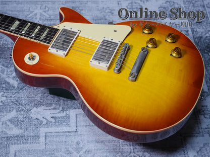 USED 2021 Gibson Custom Shop Historic Collection 1958 Les Paul Standard Reissue Iced Tea Burst VOS