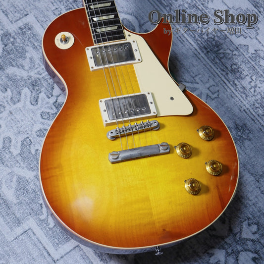 USED 2021 Gibson Custom Shop Historic Collection 1958 Les Paul Standard Reissue Iced Tea Burst VOS