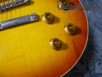USED 2021 Gibson Custom Shop Historic Collection 1958 Les Paul Standard Reissue Iced Tea Burst VOS