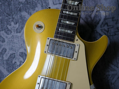USED 2021 Gibson Custom Shop Historic Collection 1957 Les Paul Goldtop Reissue Double Gold / Dark Back VOS
