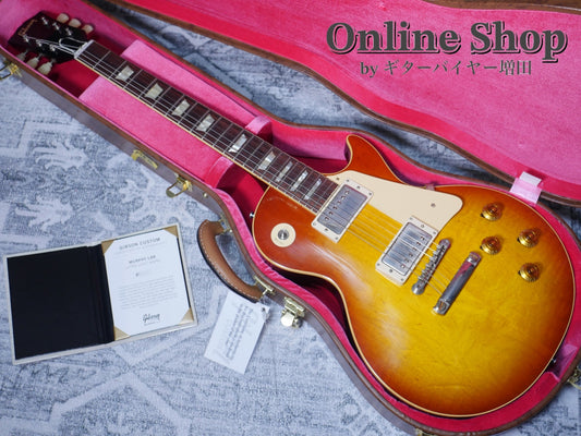 USED 2021 Gibson Custom Shop Murphy Lab 1958 Les Paul Standard Reissue Washed Cherry Sunburst Ultra Light Aged