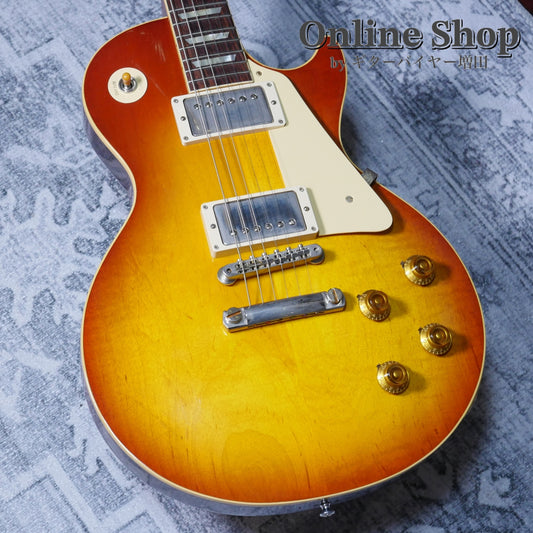 USED 2021 Gibson Custom Shop Murphy Lab 1958 Les Paul Standard Reissue Washed Cherry Sunburst Ultra Light Aged