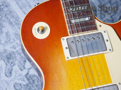 USED 2021 Gibson Custom Shop Murphy Lab 1958 Les Paul Standard Reissue Washed Cherry Sunburst Ultra Light Aged