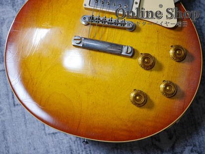 USED 2021 Gibson Custom Shop Murphy Lab 1958 Les Paul Standard Reissue Washed Cherry Sunburst Ultra Light Aged
