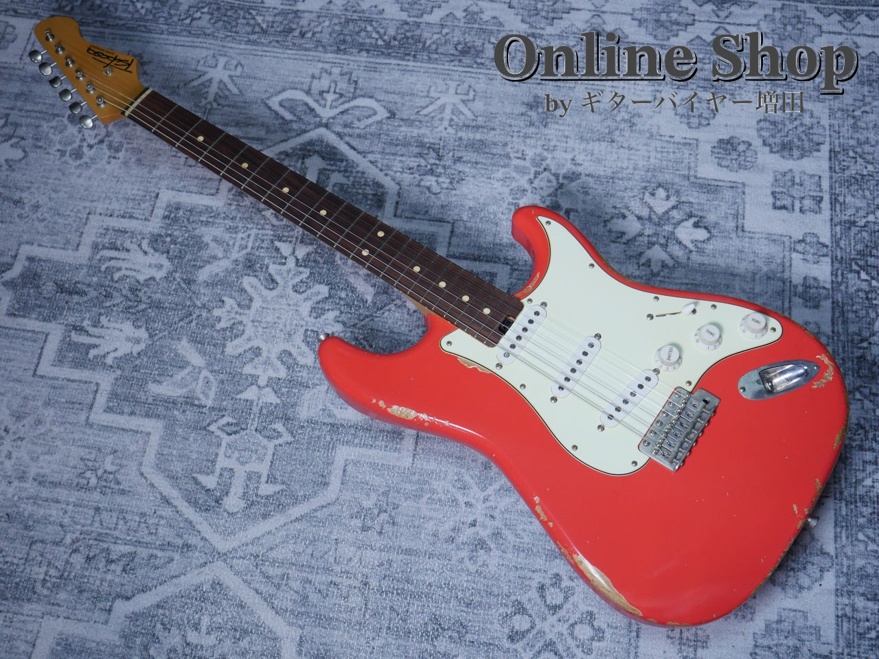 USED 2023s Tsubasa Guitar Workshop Lucy Alder/R Fiesta Red Aged
