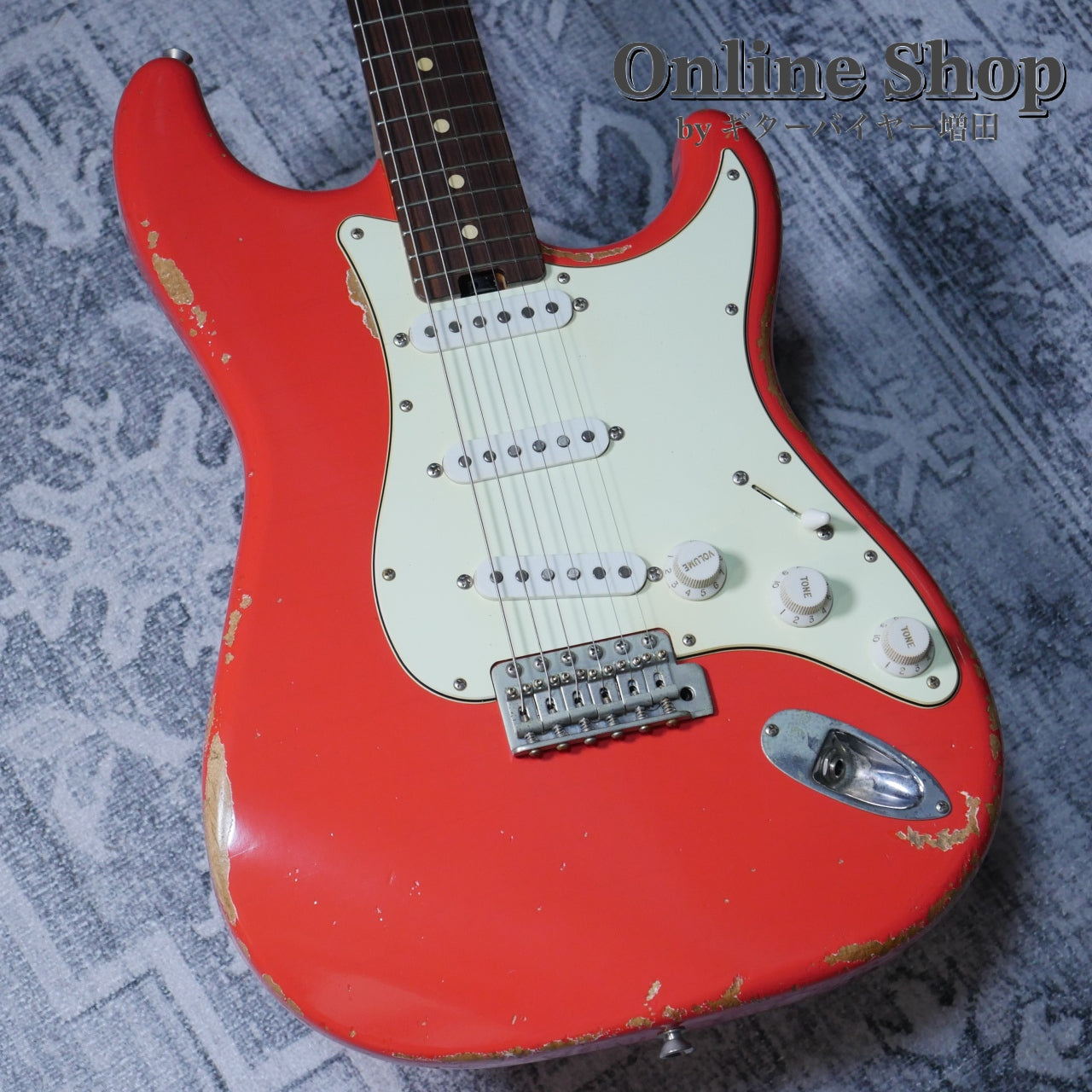 USED 2023s Tsubasa Guitar Workshop Lucy Alder/R Fiesta Red Aged
