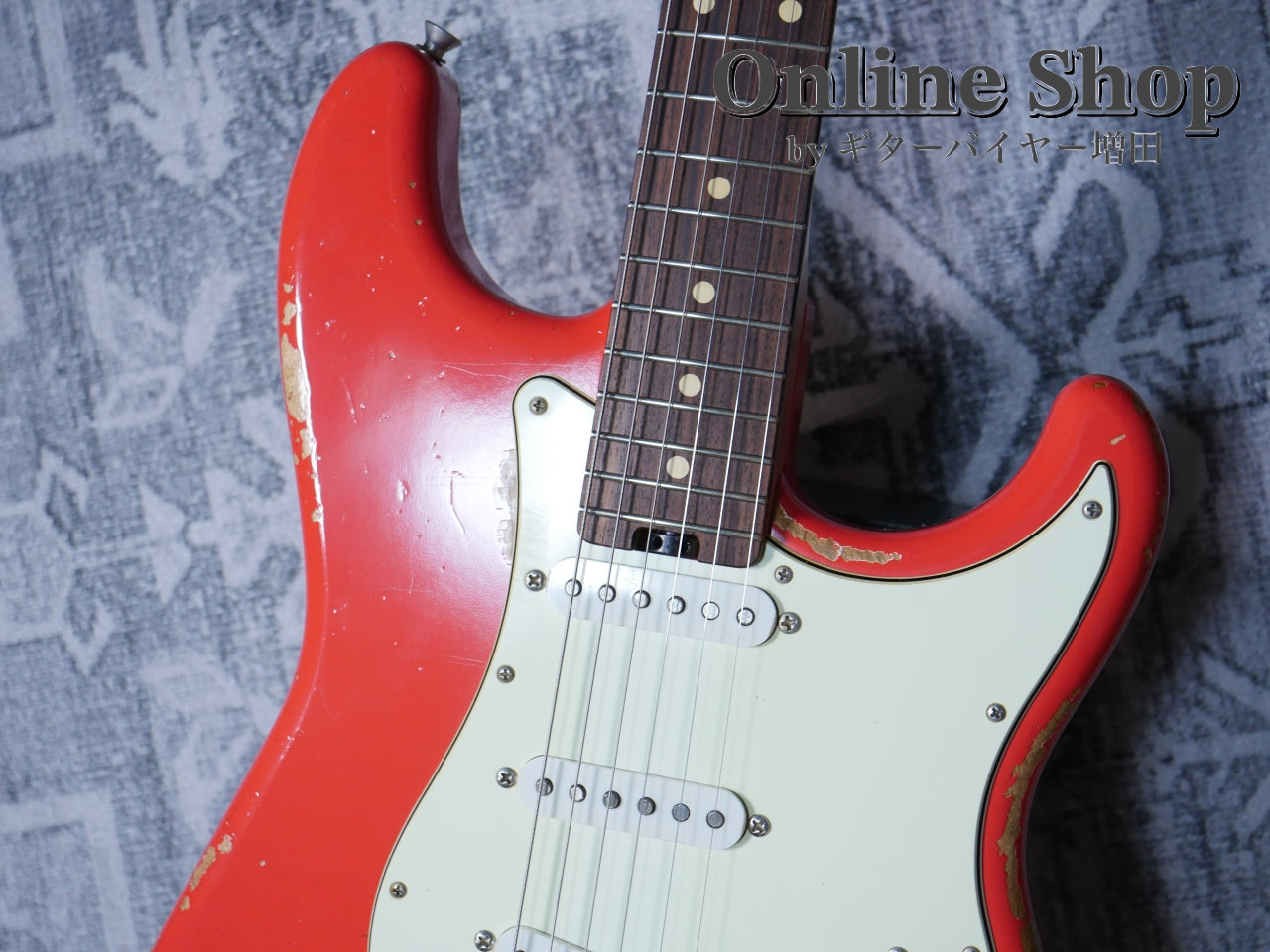 USED 2023s Tsubasa Guitar Workshop Lucy Alder/R Fiesta Red Aged