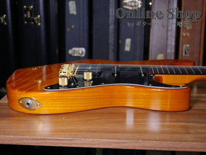 USED 2012s Marchione Guitars Vintage Tremolo Ash SSH Deep Amber