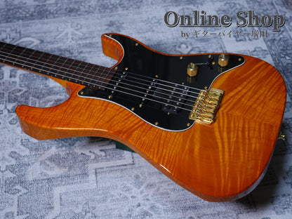 USED 2012s Marchione Guitars Vintage Tremolo Ash SSH Deep Amber