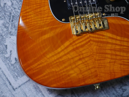 USED 2012s Marchione Guitars Vintage Tremolo Ash SSH Deep Amber