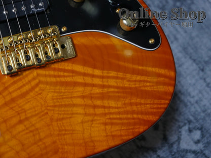 USED 2012s Marchione Guitars Vintage Tremolo Ash SSH Deep Amber