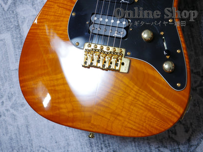 USED 2012s Marchione Guitars Vintage Tremolo Ash SSH Deep Amber