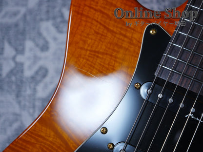 USED 2012s Marchione Guitars Vintage Tremolo Ash SSH Deep Amber