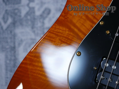 USED 2012s Marchione Guitars Vintage Tremolo Ash SSH Deep Amber