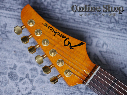 USED 2012s Marchione Guitars Vintage Tremolo Ash SSH Deep Amber
