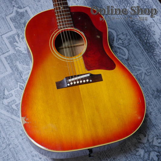 VINTAGE 1965 Gibson J-45 Cherry Sunburst