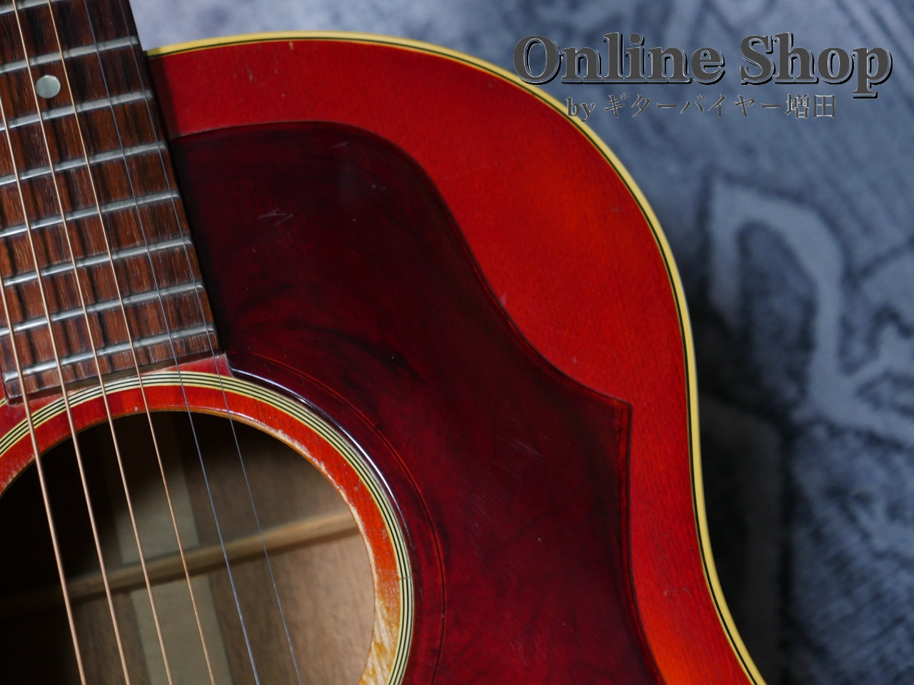 VINTAGE 1965 Gibson J-45 Cherry Sunburst