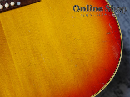 VINTAGE 1965 Gibson J-45 Cherry Sunburst