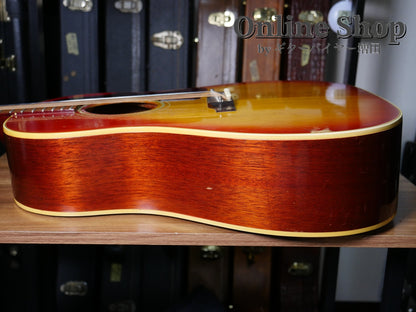 VINTAGE 1965 Gibson J-45 Cherry Sunburst