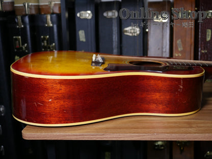 VINTAGE 1965 Gibson J-45 Cherry Sunburst