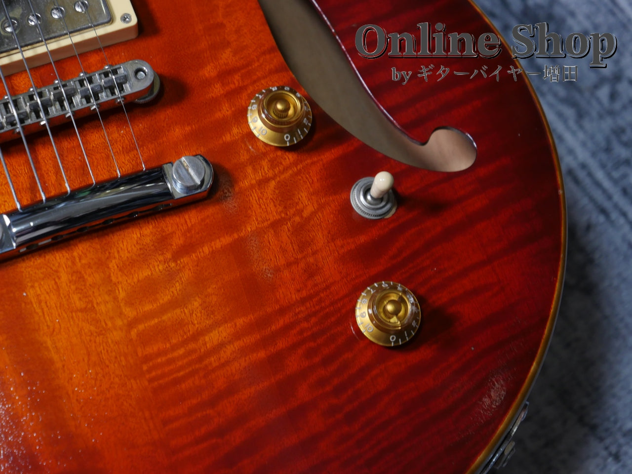 USED 2010s Style-N Nishgaki Guitars Arcus Semihollow 2PU Sunburst