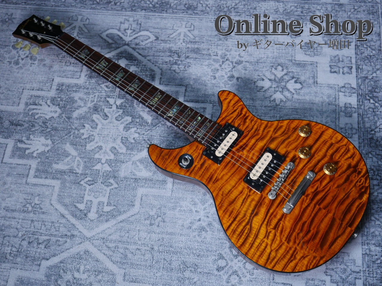 USED 2005 Gibson Custom Shop TAK Matsumoto DC Standard Quilt "1st Edition" Brown Burst