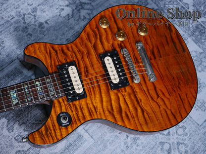 USED 2005 Gibson Custom Shop TAK Matsumoto DC Standard Quilt "1st Edition" Brown Burst