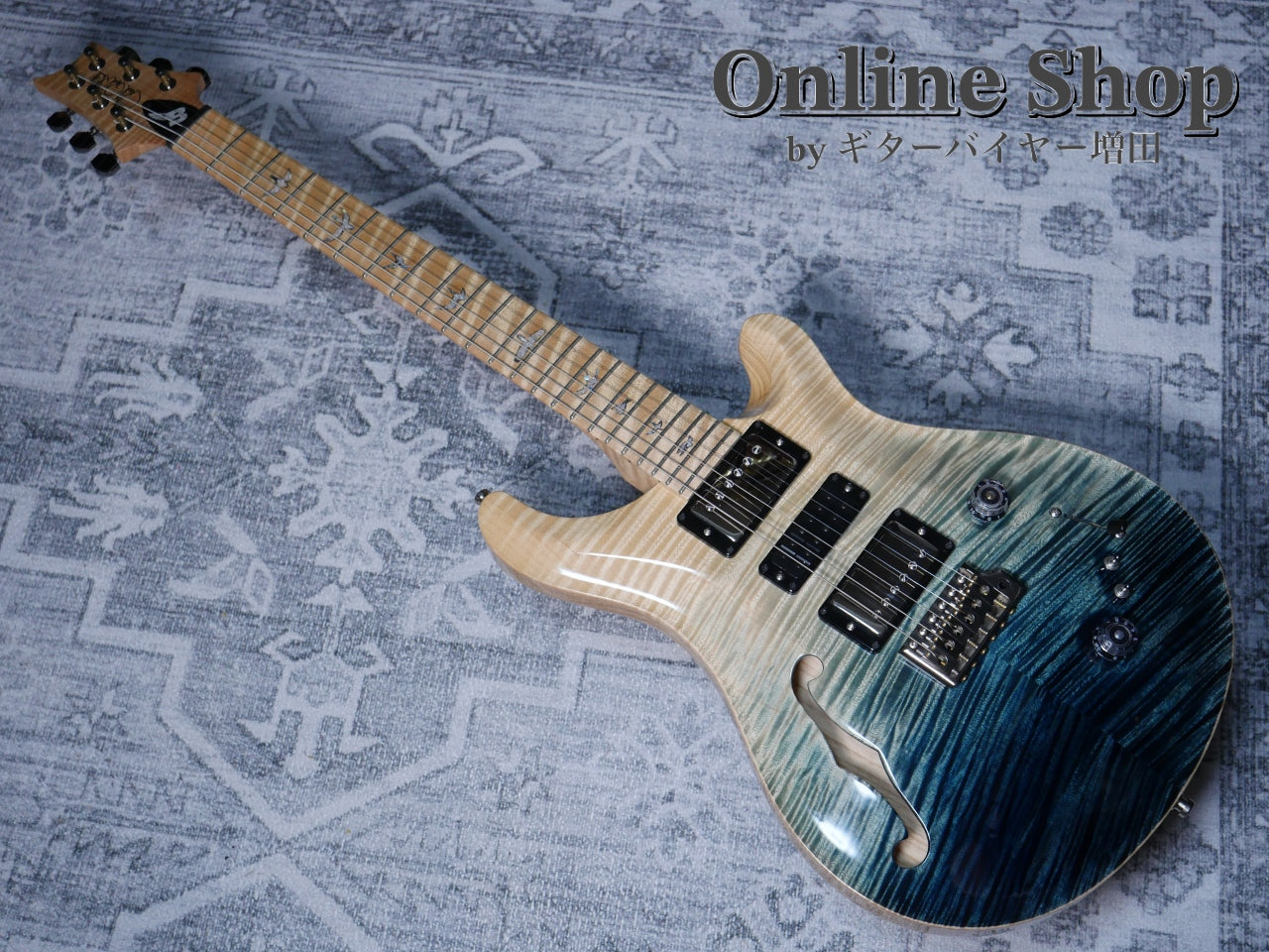 USED 2021 Paul Reed Smith Wood Library Artist Special Semi-Hollow "Brian's Guitars 10th Anniversary Limited" Iceberg Fade