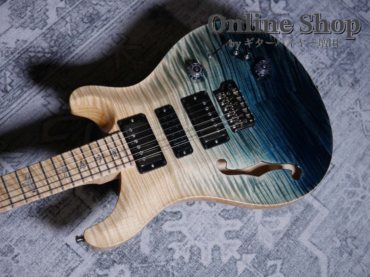 USED 2021 Paul Reed Smith Wood Library Artist Special Semi-Hollow "Brian's Guitars 10th Anniversary Limited" Iceberg Fade