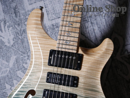 USED 2021 Paul Reed Smith Wood Library Artist Special Semi-Hollow "Brian's Guitars 10th Anniversary Limited" Iceberg Fade