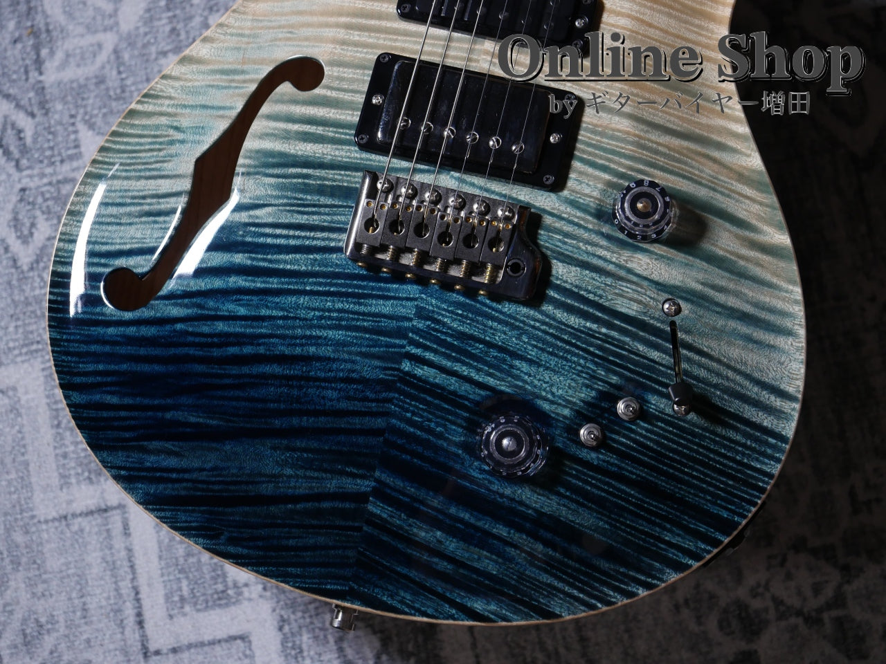 USED 2021 Paul Reed Smith Wood Library Artist Special Semi-Hollow "Brian's Guitars 10th Anniversary Limited" Iceberg Fade