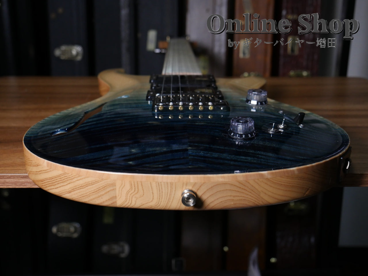 USED 2021 Paul Reed Smith Wood Library Artist Special Semi-Hollow "Brian's Guitars 10th Anniversary Limited" Iceberg Fade