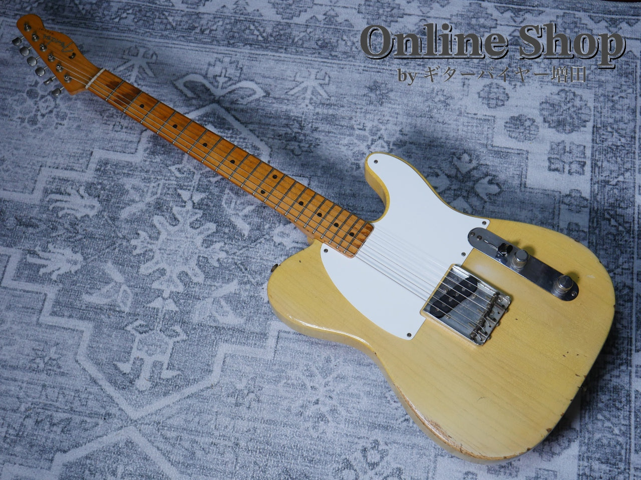 VINTAGE 1957 Fender Esquire Blonde "Refinish"